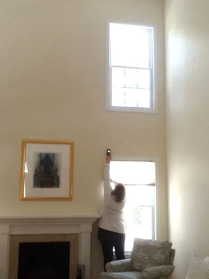 great room BEFORE the addition of millwork