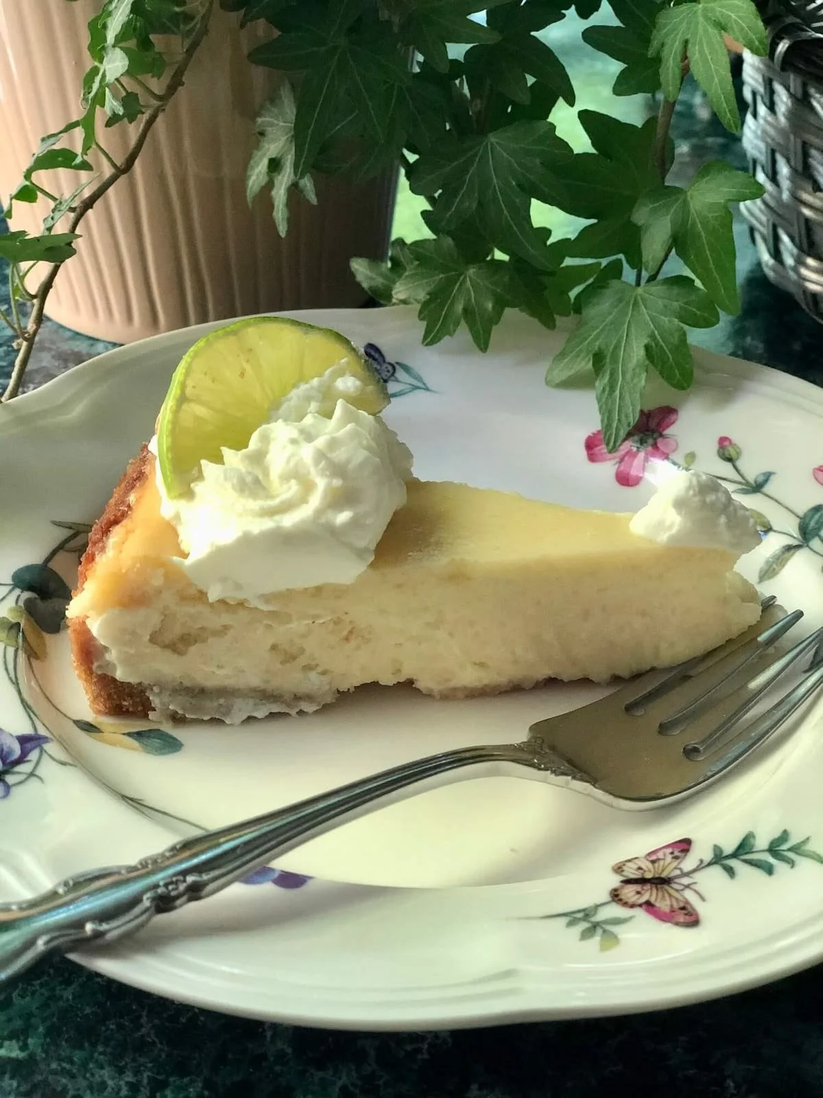 key lime pie slice