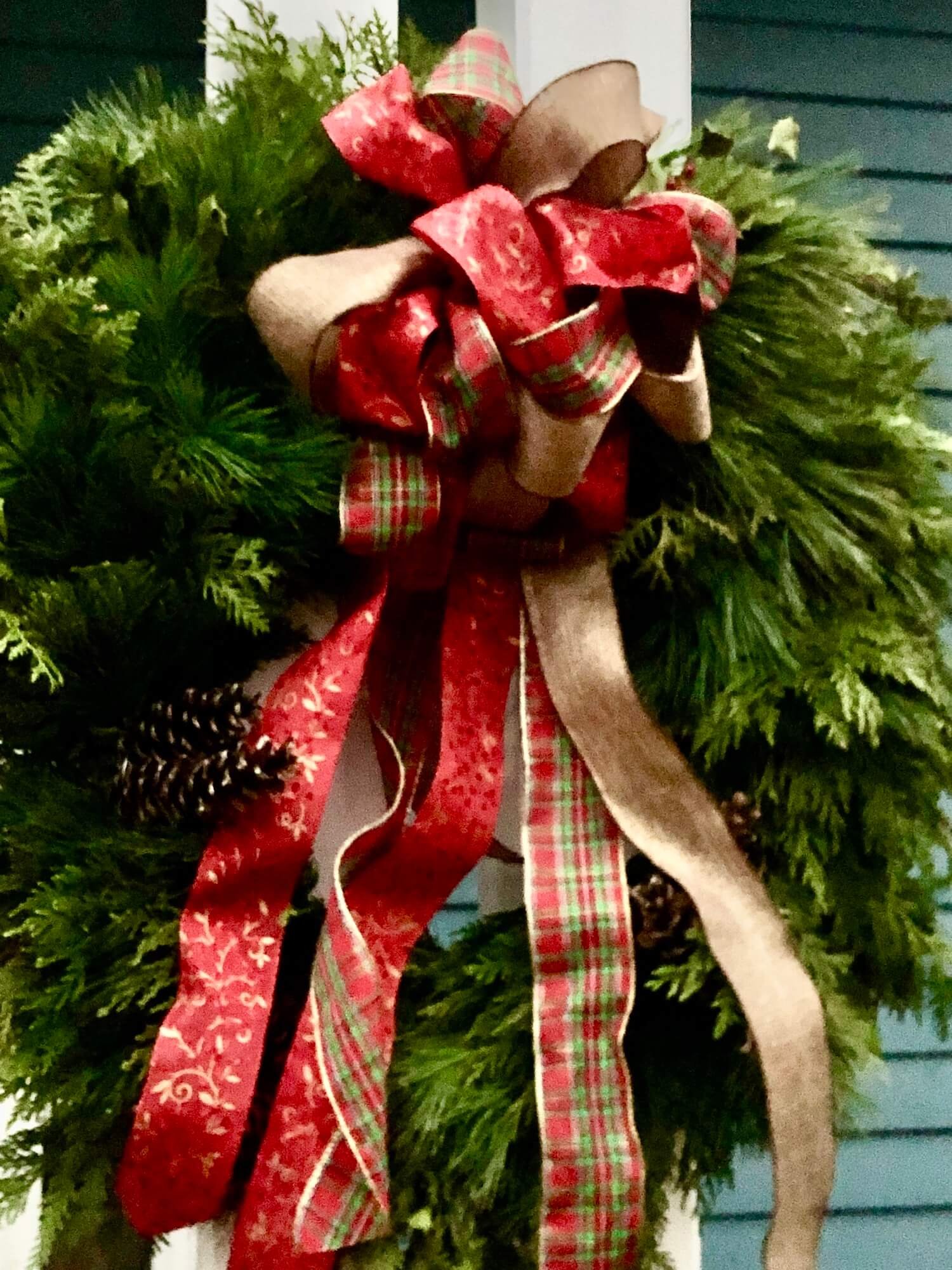 Wrapped With Love Wreath Trio - The Ribbon Retreat Blog