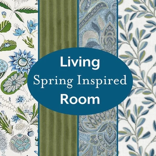 JRL Interiors — Peek at a Project: Spring Inspired Living Room