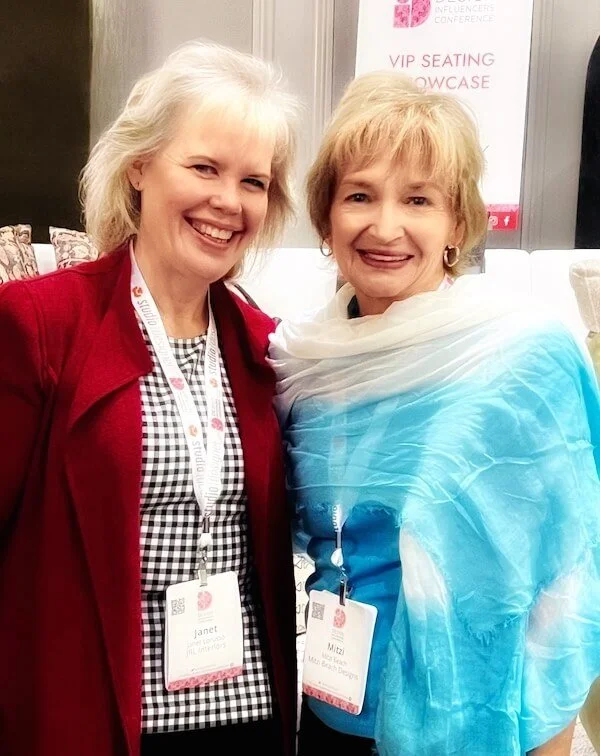 Mitzi Beach and Janet Lorusso at the Design Influencers Conference in Atlanta