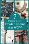 JRL Interiors — How to Create Powder Rooms that WOW Your Guests