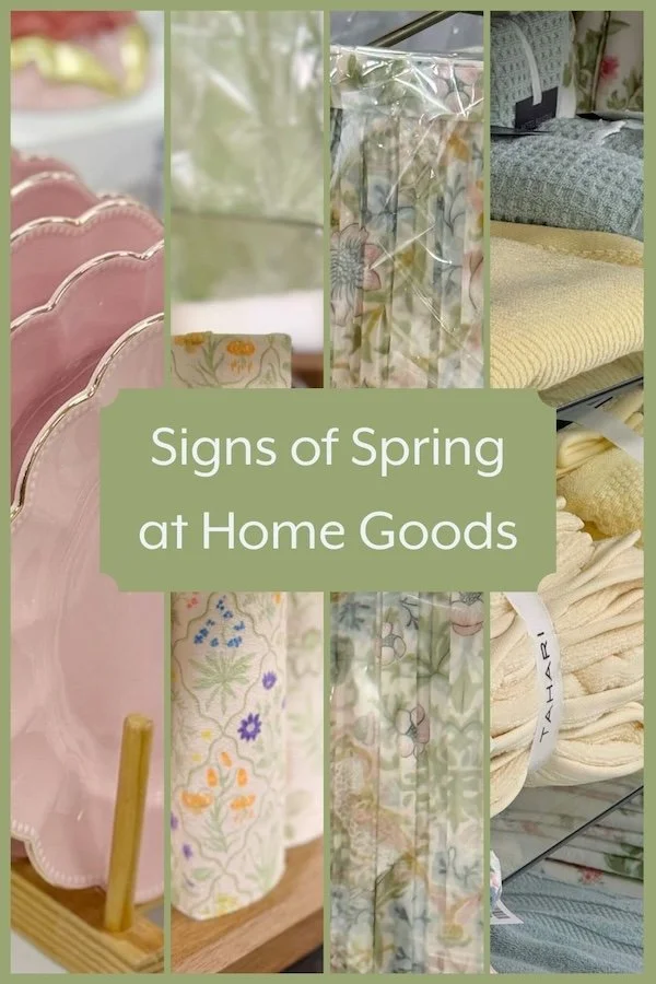 Signs of Spring at HomeGoods