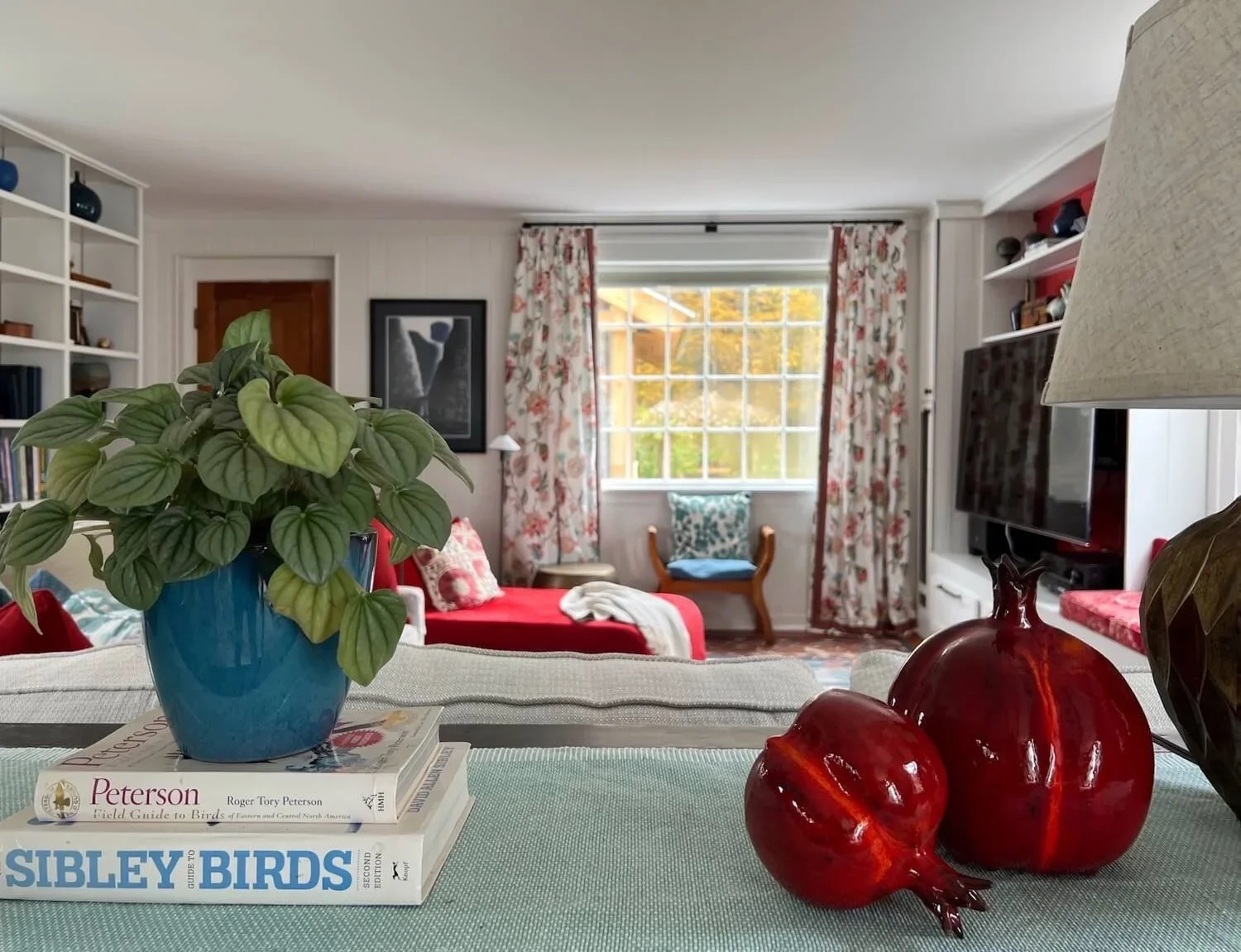 farmhouse seating area