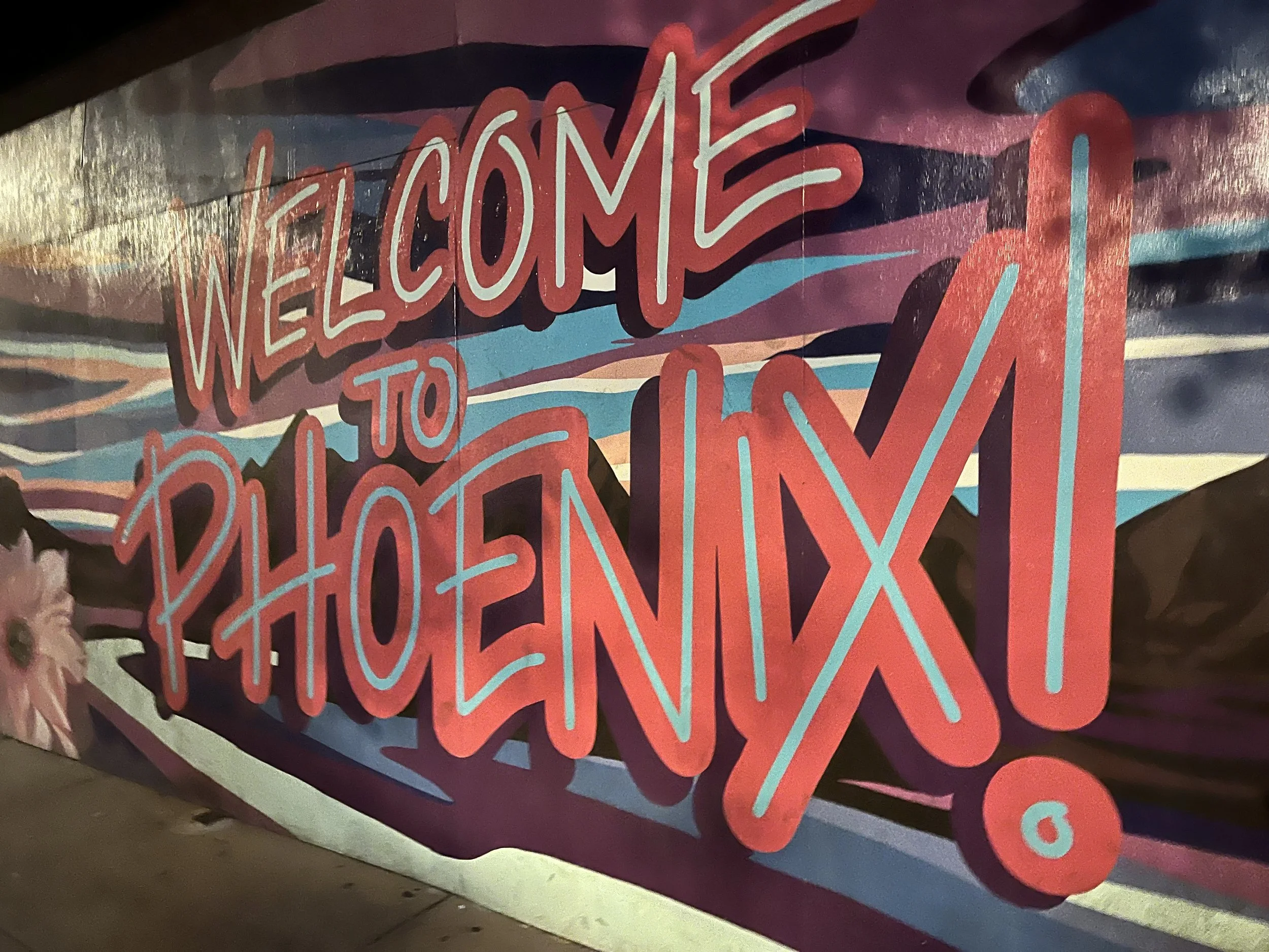 Downtown Phoenix Arizona Mural