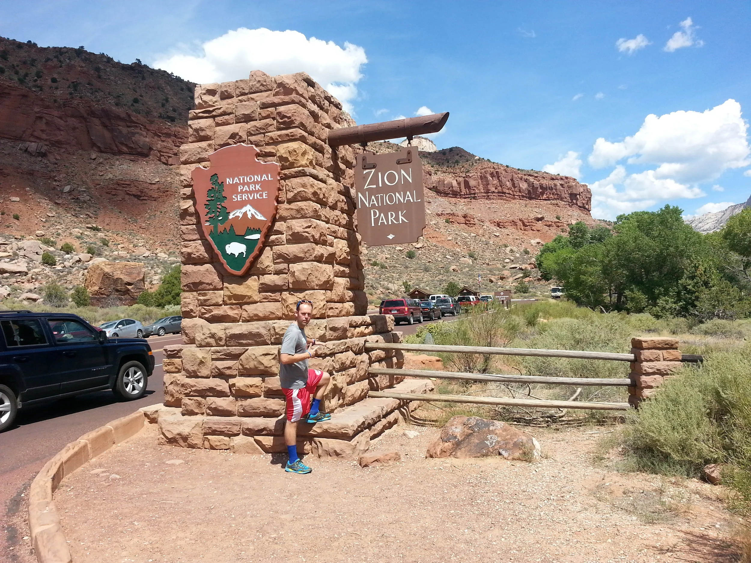 Mike R entering Zion!