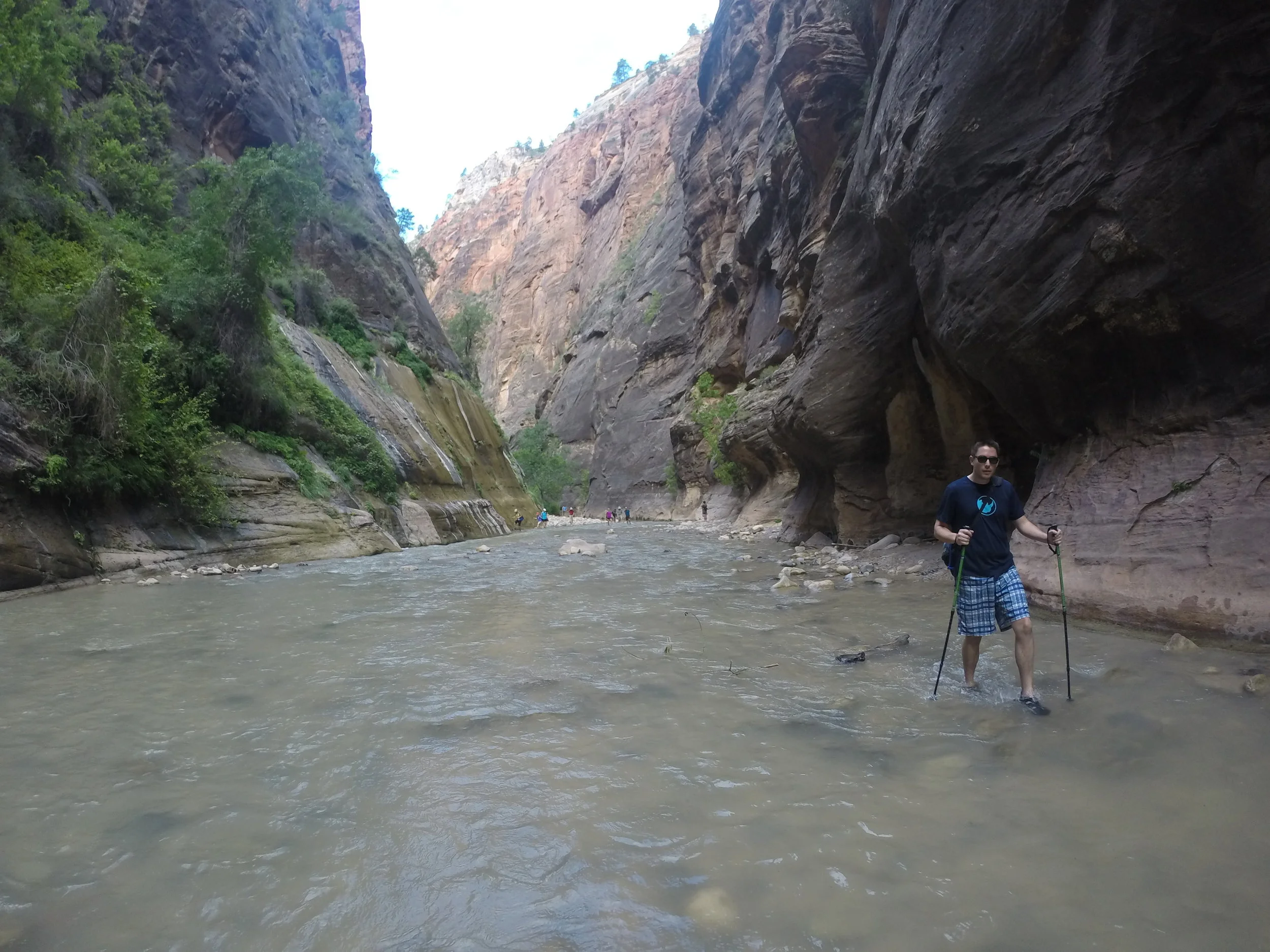 The Narrows is the narrowest section of Zion Canyon...so it's not just a clever name!