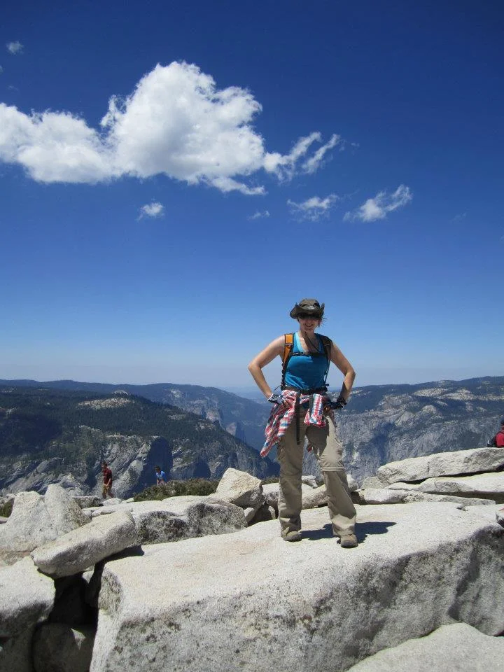 Feeling on top of the world.