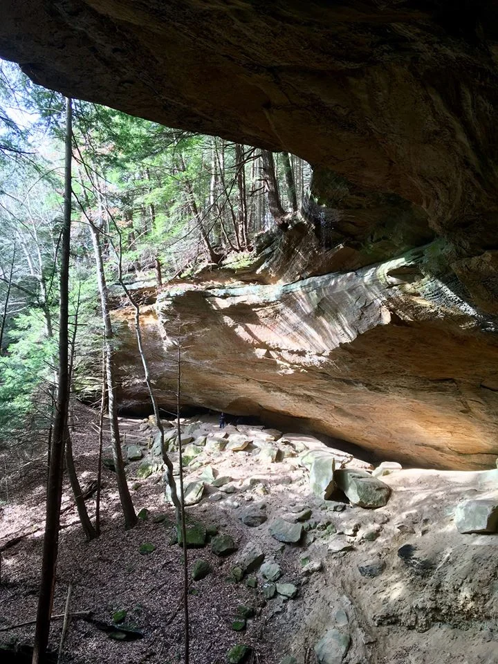 Hocking Hills Ohio Whispering Cave!