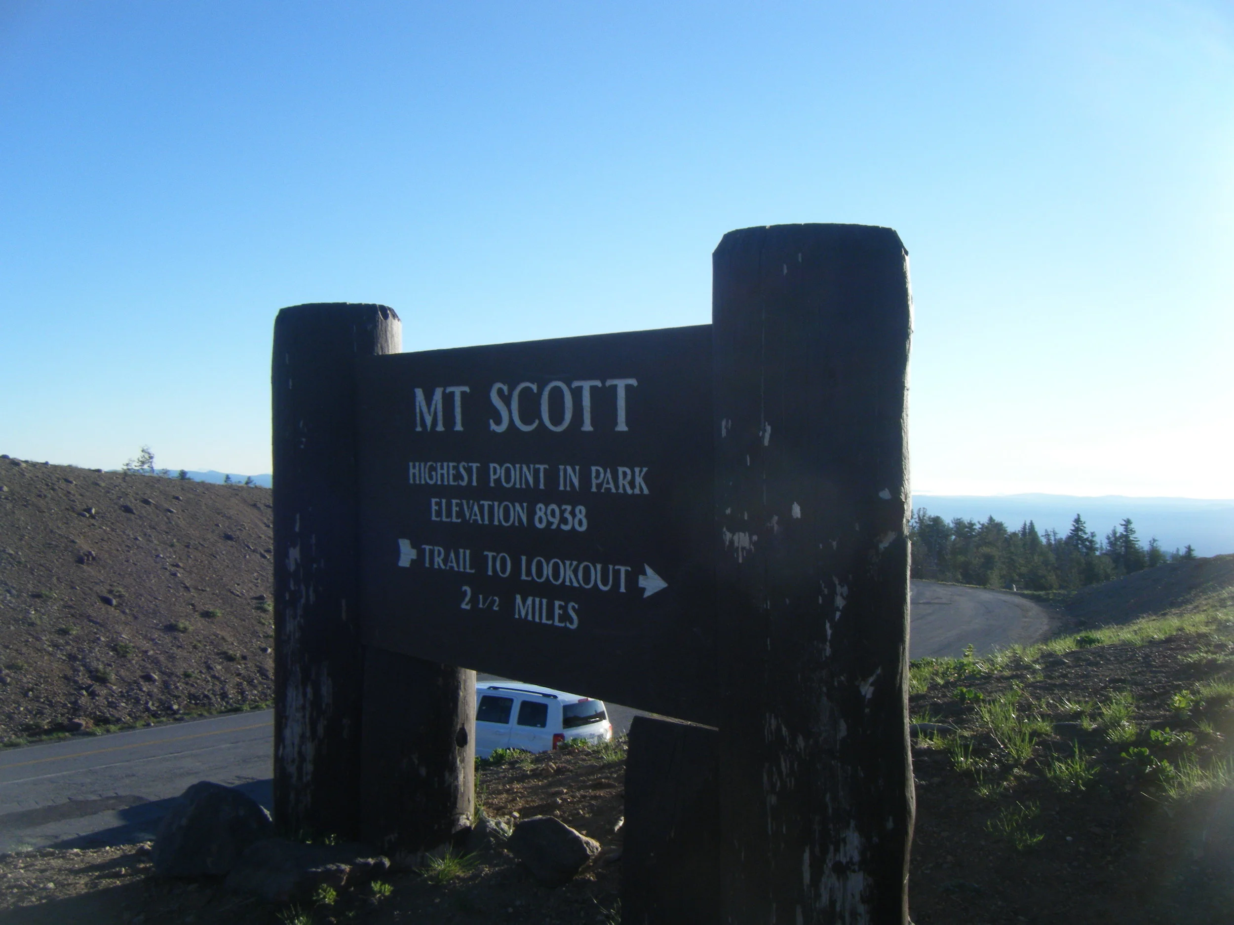 1. Conquer the highest point! We hiked Mount Scott at dawn prior to heading to Portland. It was well worth it. Trail details are on the sign :).