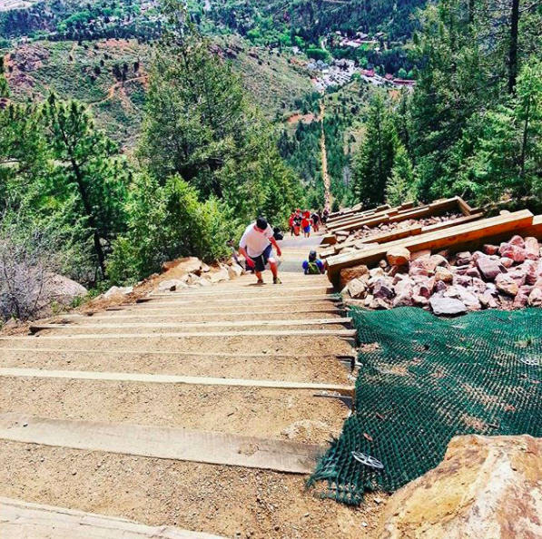 Almost to the top of the Incline!
