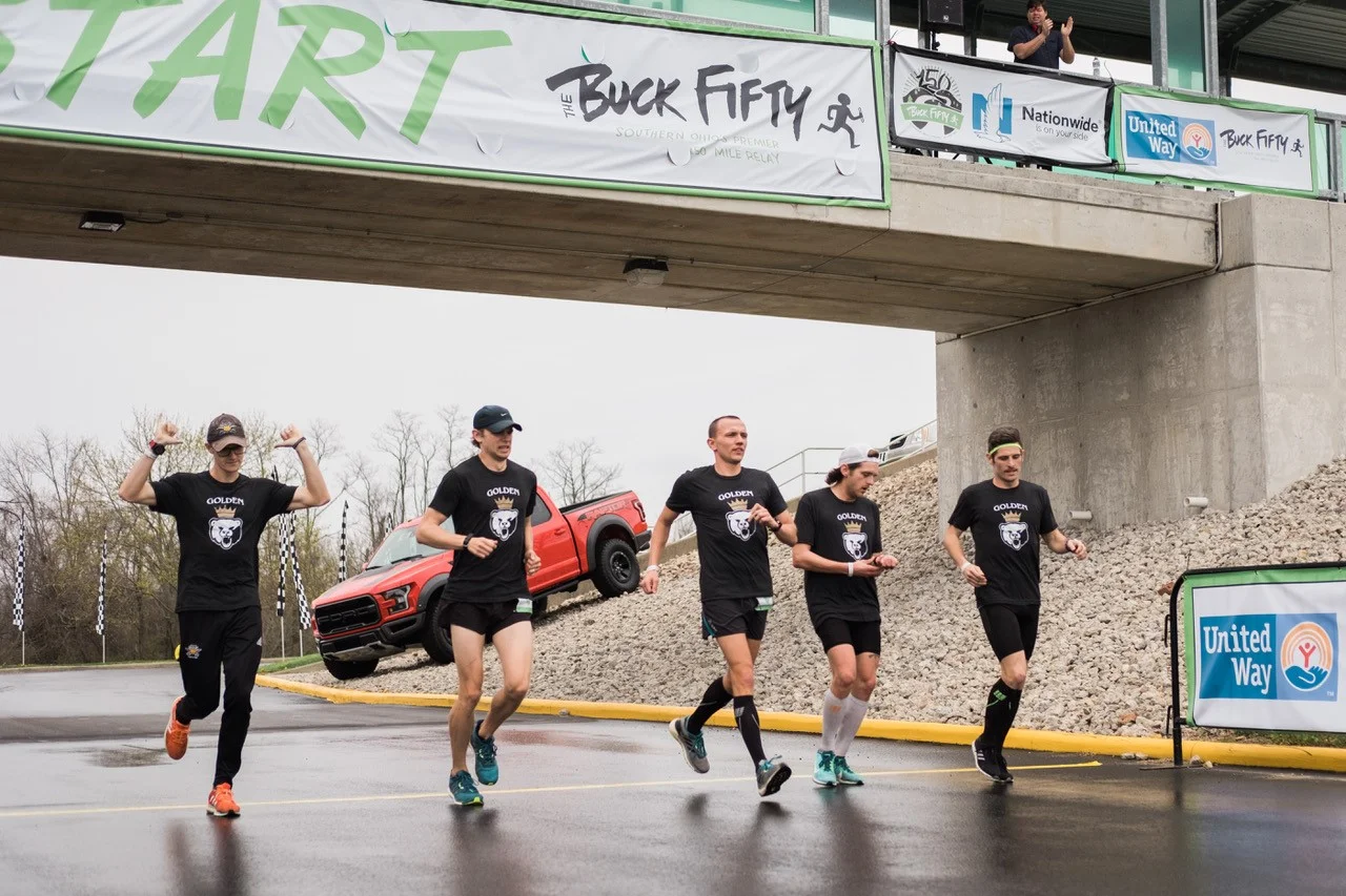 2018 Buck Fifty 1st place Finishers The Golden Bears.
