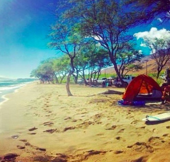 Photo Cred: Ashley G via Maui Camping Co Instagram