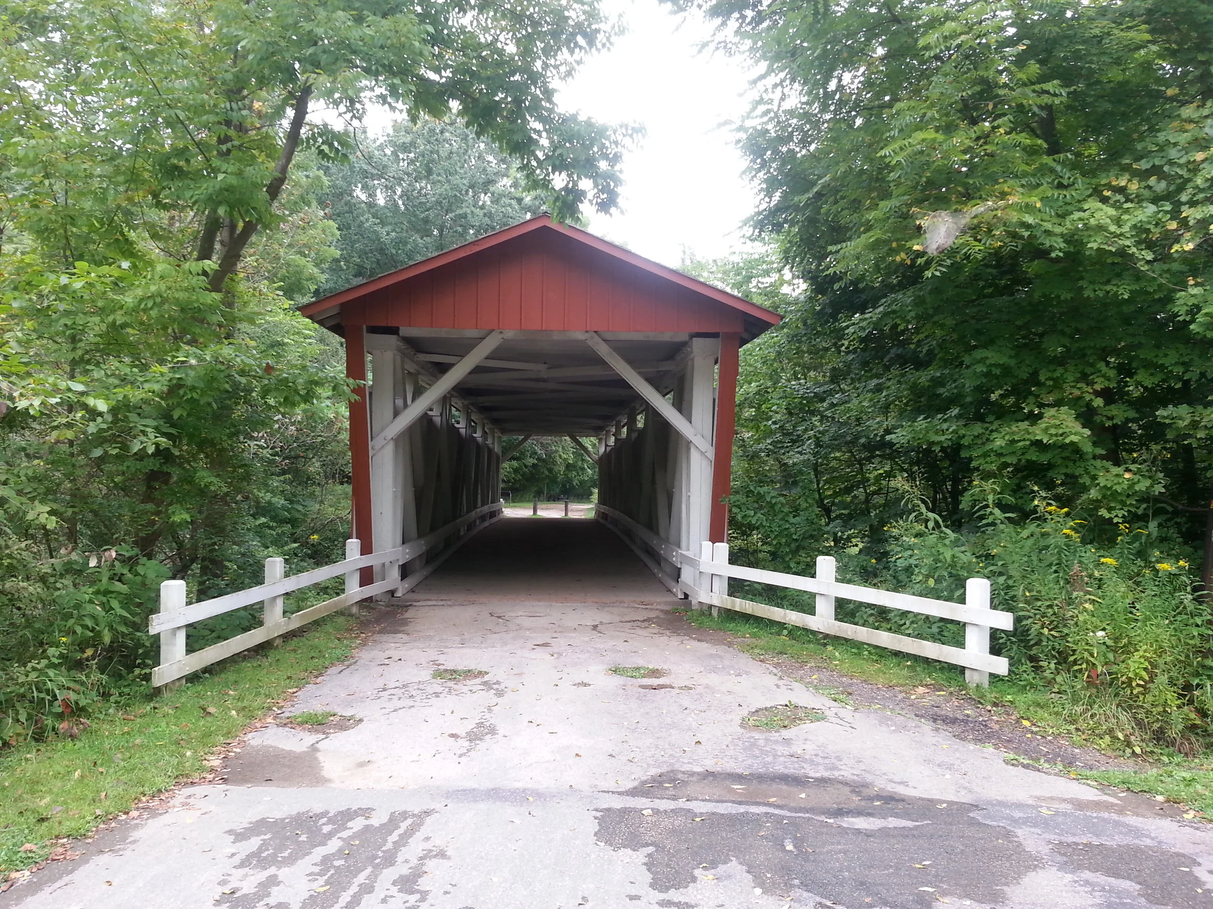 The Everett Covered Bridge.
