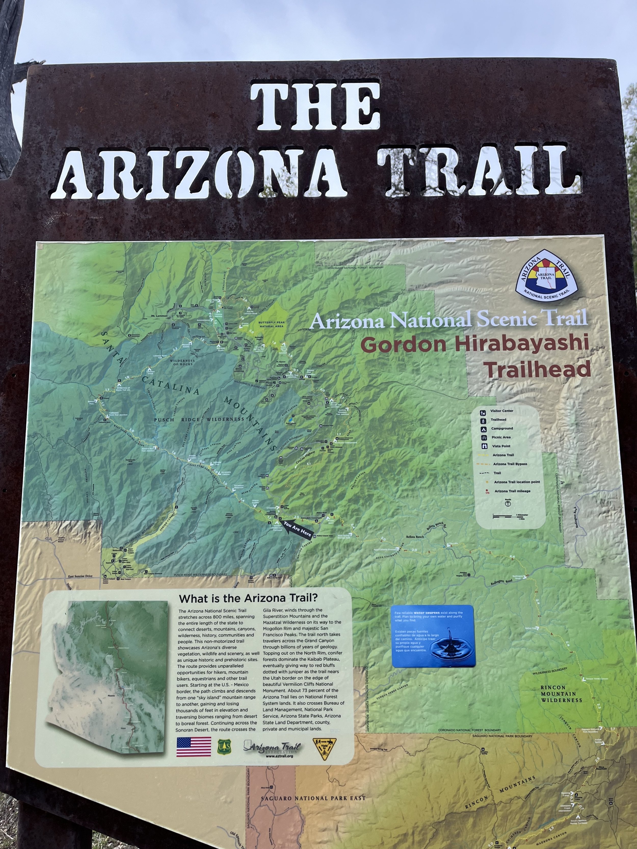 Arizona Trail Section Hike Passage 11 Map.jpg