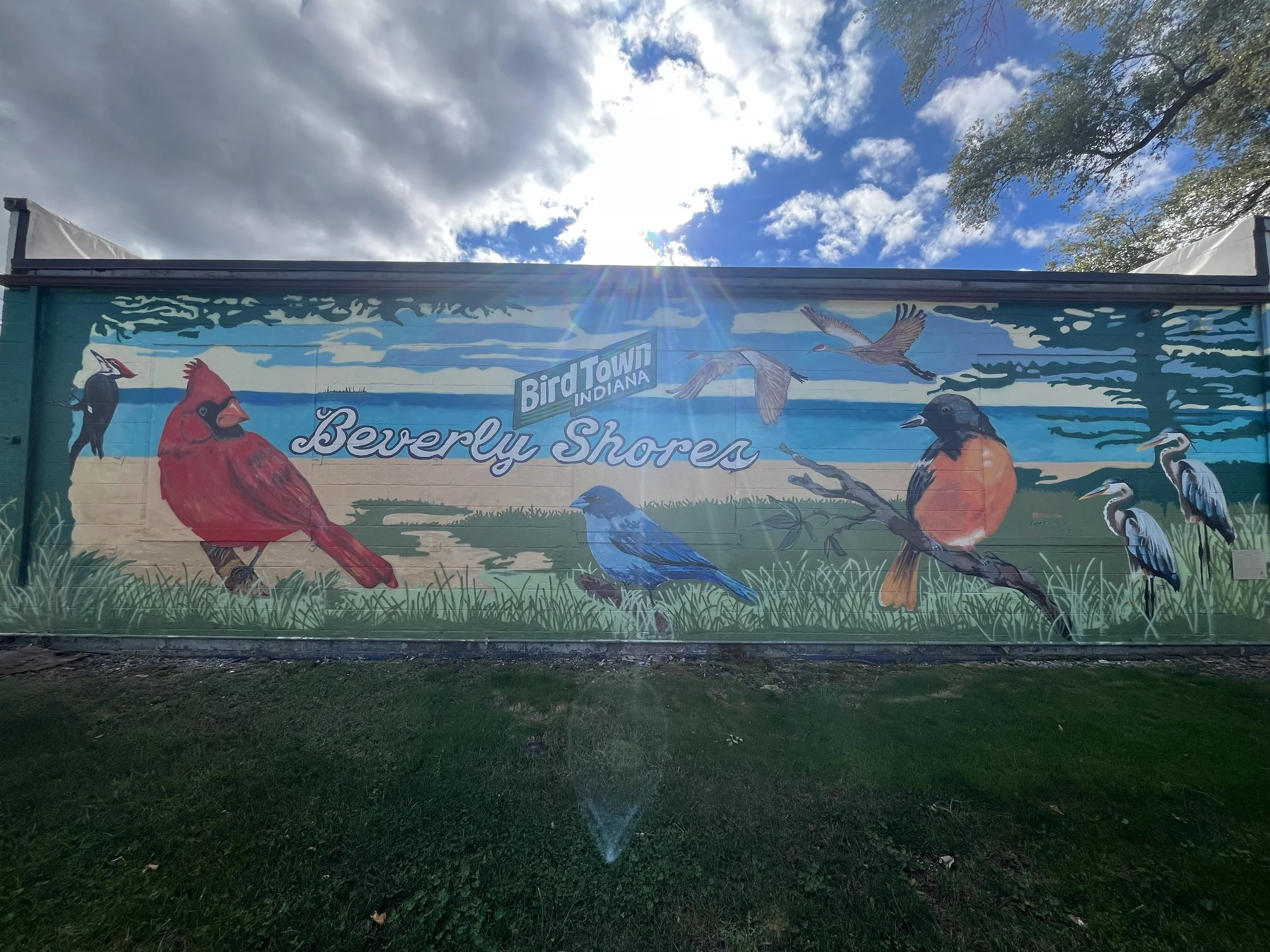 Beverly Shores Indiana Mural