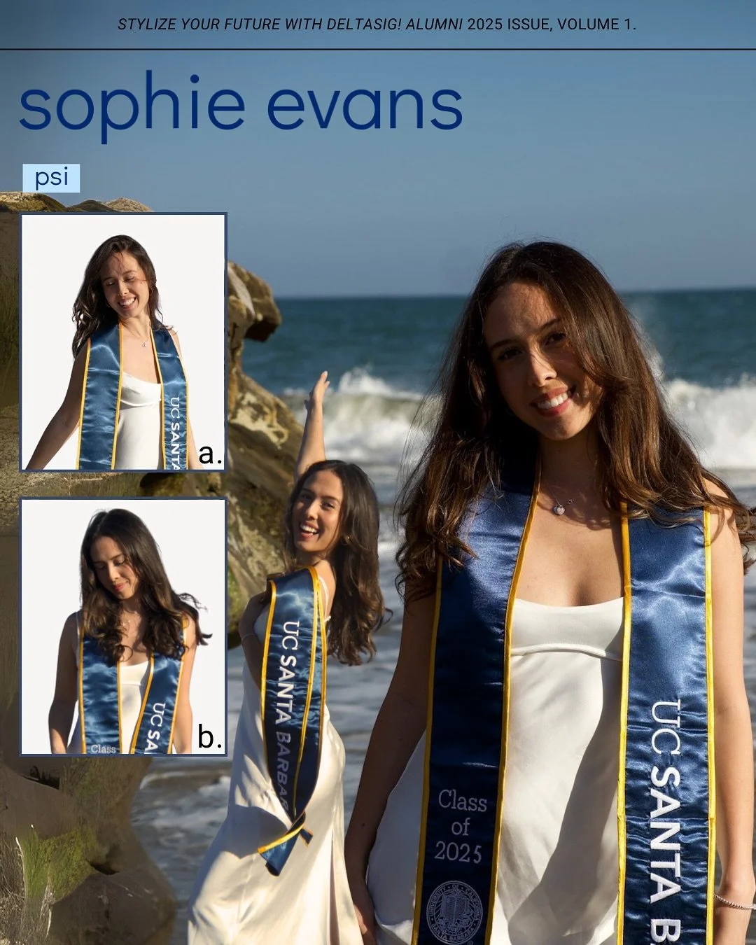 (4/5) SENIOR SPOTLIGHT 🎓
Featuring:
&bull; Sophie Evans &rarr; Private Wealth Management @ UBS
&bull; Katie Sam &rarr; Social Media Assistant @ Revolve
&bull; Nandini Iyer &rarr; Data Engineer @ Agilisium Consulting

Cheering them on as they crush t