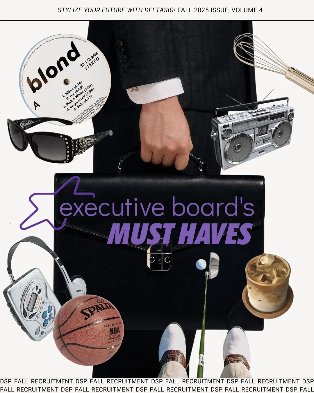 4 Days Until Recruitment⏳

Get to know the brothers leading the way! Meet our Executive Board and check out their daily must-haves 💼

Catch us tabling in front of the Arbor 10AM-3PM this week! 

#DSP #DeltaSigmaPi #RhoSigma #StylizeYourFuture #DSPEx