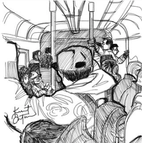 #SubwaySketches