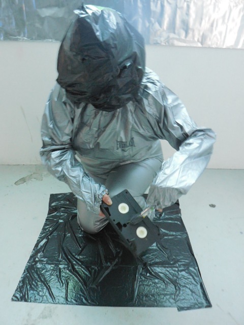 In the Future performance still, Goldsmiths, University of London, March 20, 2015.