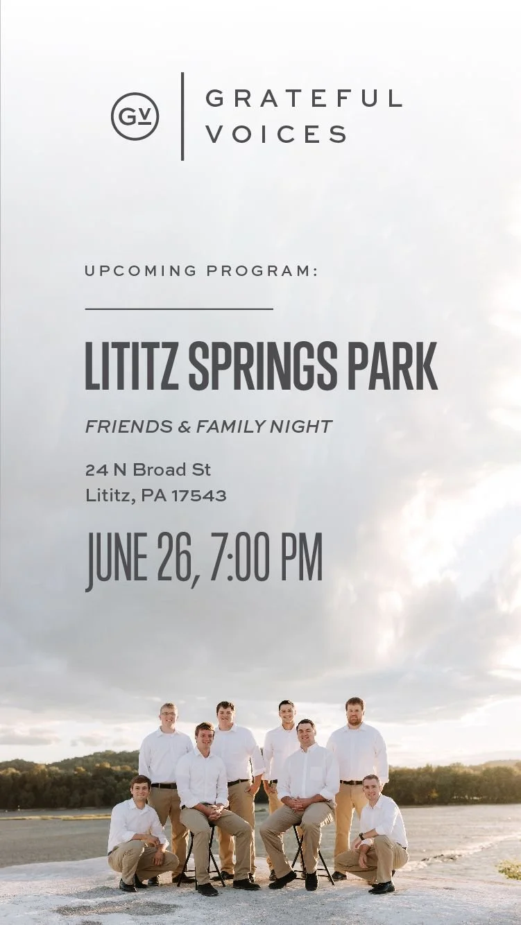 Program at Lititz Springs Park