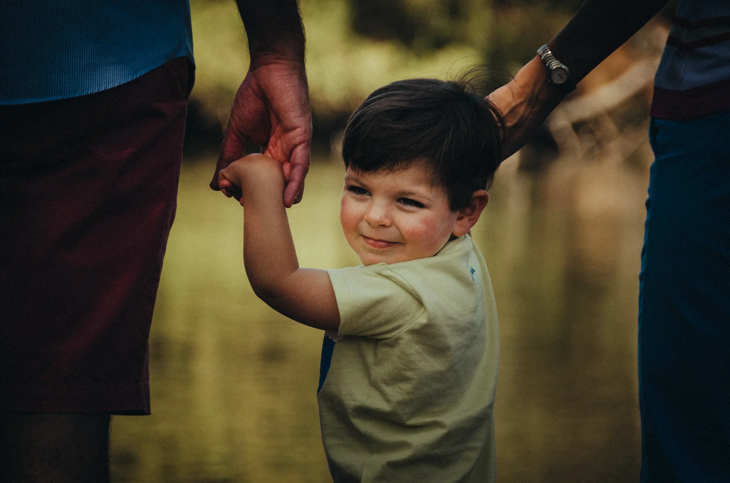 Child Smiles in Wandsworth Portrait Session