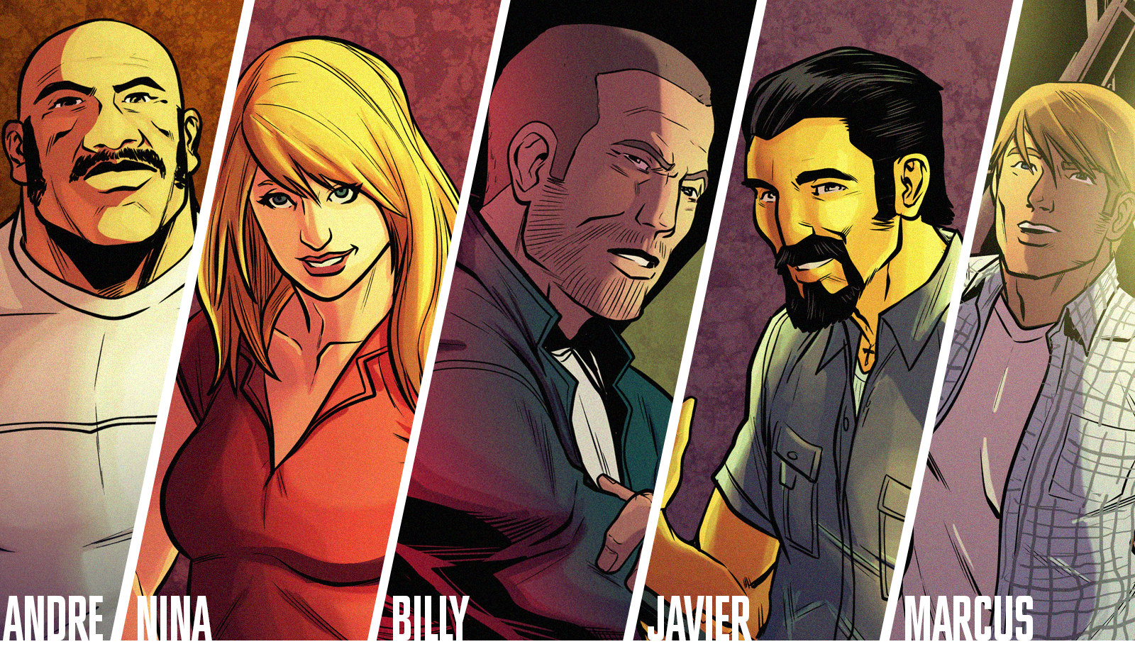 BLOOD ON THE TRACKS Cast of Characters