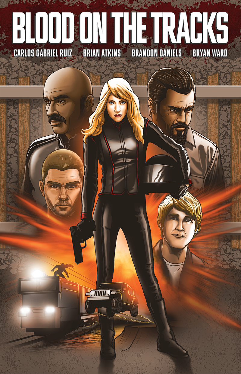 BLOOD ON THE TRACKS graphic novel debuting at SPX 2019