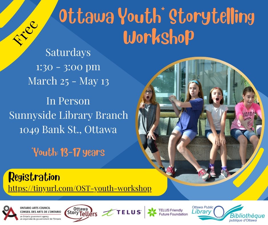 Ottawa Youth Storytelling Workshop