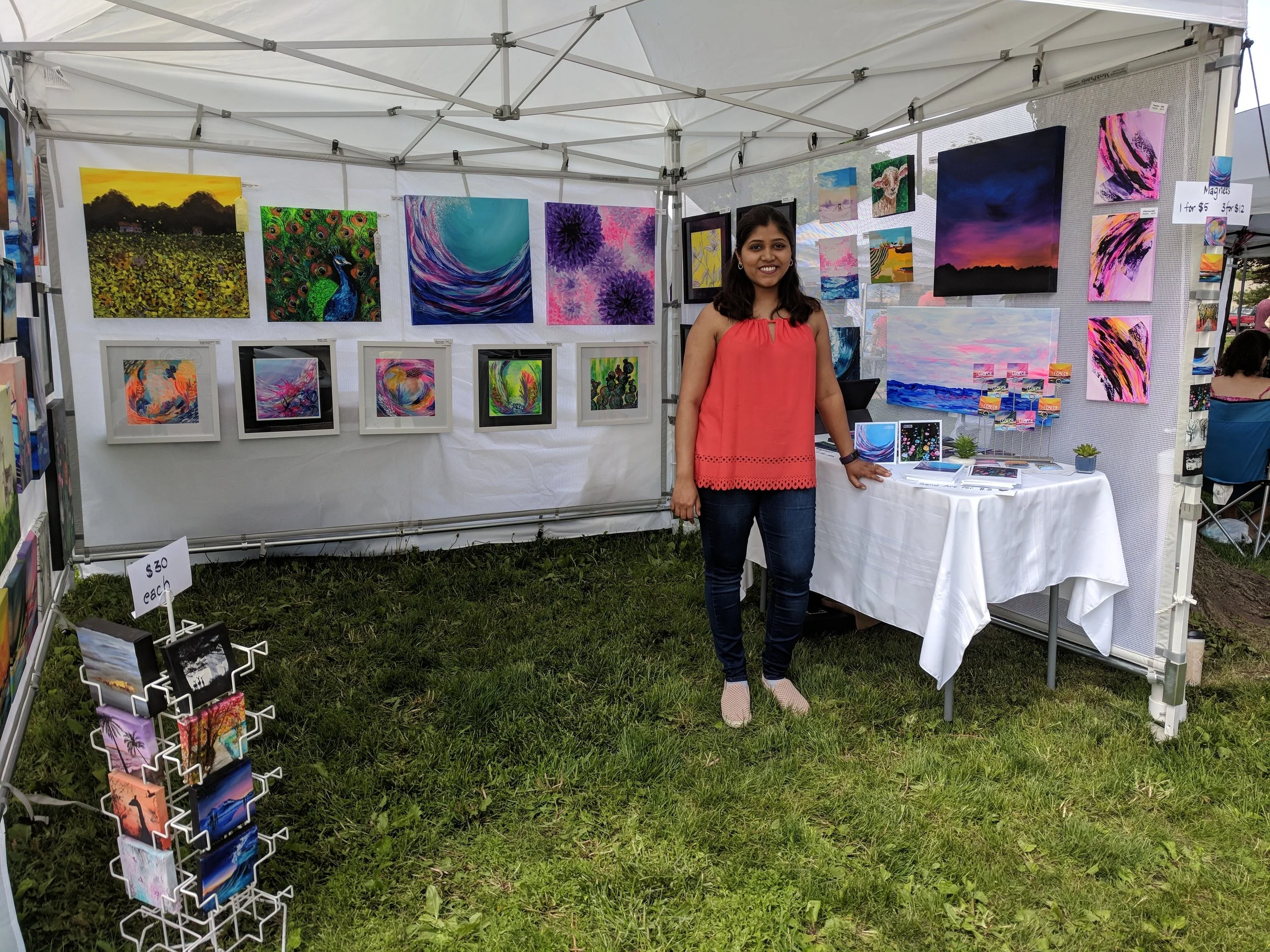 Day 1 at DubuqueFest Fine Art Festival