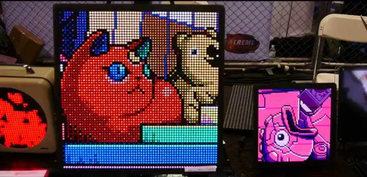 PIXELART The PIXEL LED Art Frame (now with iOS support) is a nostalgically designed screen that displays your choice of animated, LED pixel art, giving you a place to view retro-flavored designs. It’s controlled via Bluetooth through an iOS or Android app, and features 1024 ultra-bright LEDs, creating an effective resolution of 32 by 32 pixels. PIXEL is also fully hackable, and includes a Raspberry Pi integration for Makers. You can also experience a DIY kit to make and upload your own pixel designs.