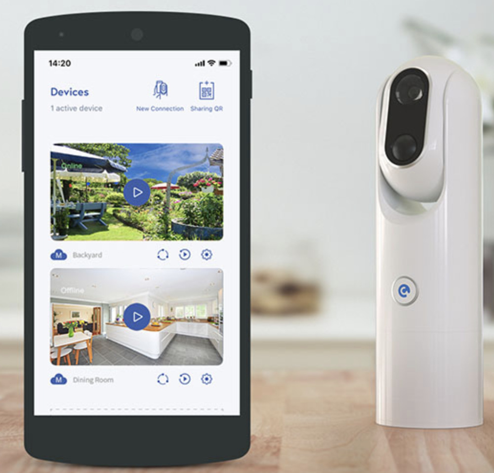 EyeCloud: Artificial intelligence cameras EyeCloud.ai specializes in AI embedded smart vision devices. Their motto is “Better Lives With Smart Eyes,” and their goal is to put AI to work to make people's life easier, safer, and better.