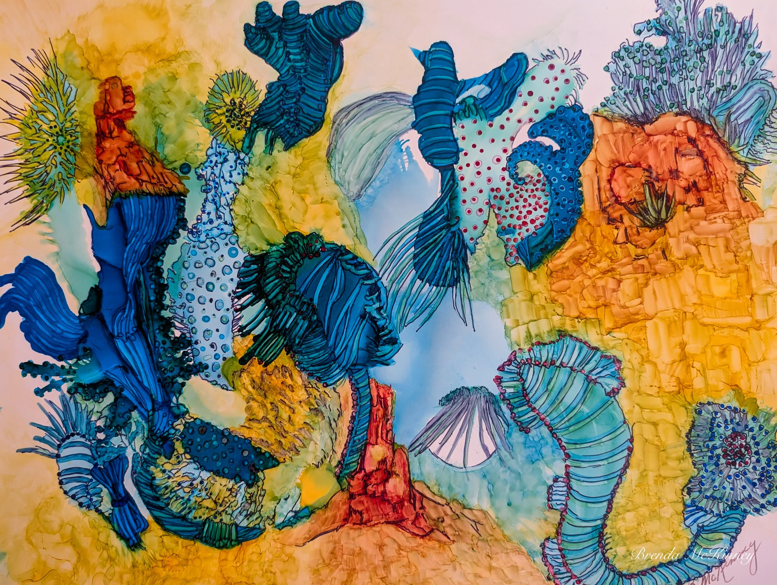 Art Exhibit at Parr Library