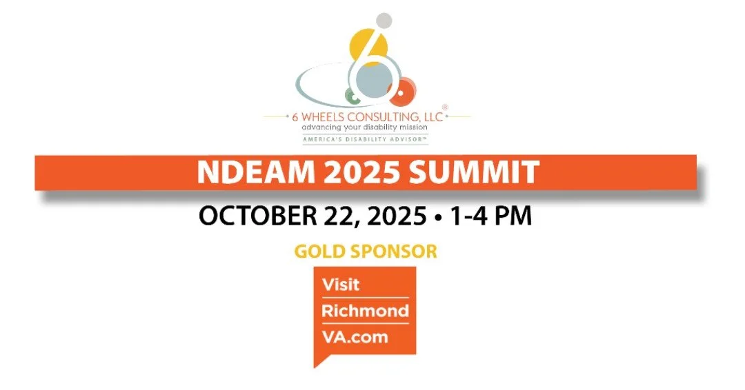 We want to thank our NDEAM 2025 Summit Gold Sponsor, Visit Richmond.
Get tickets for our October 22 webinar: Tap the link in our bio, then tap &quot;NDEAM 2025 Virtual Summit Registration| Eventbrite&quot; in the NDEAM 2025 section.
Visit the Visit R