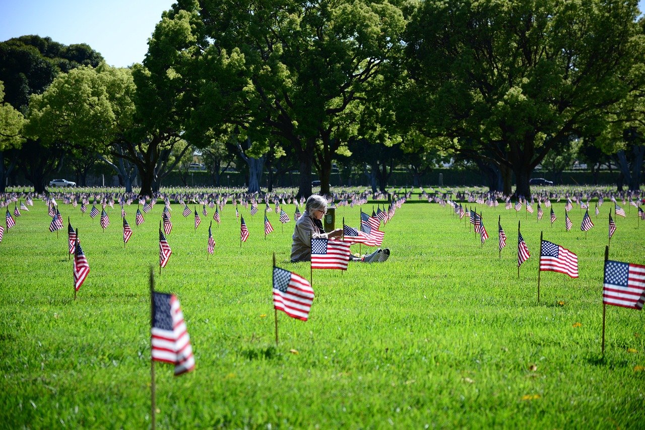 A grateful nation  thanks all who gave the last full measure of devotion. 
#memorialday