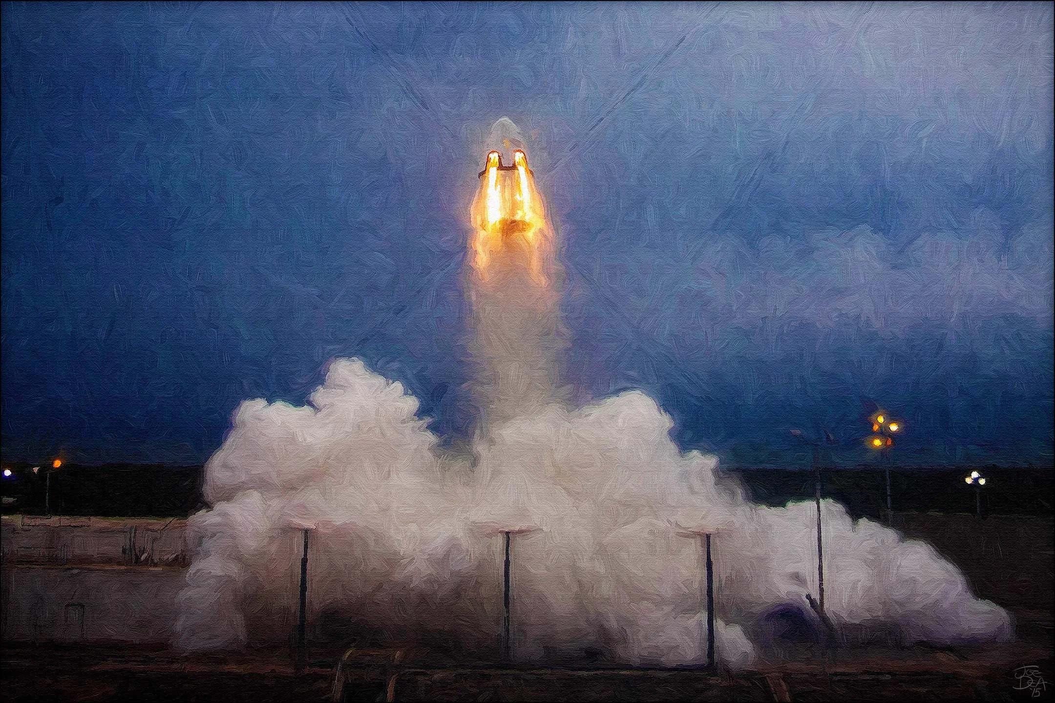 SpaceX Abort Test