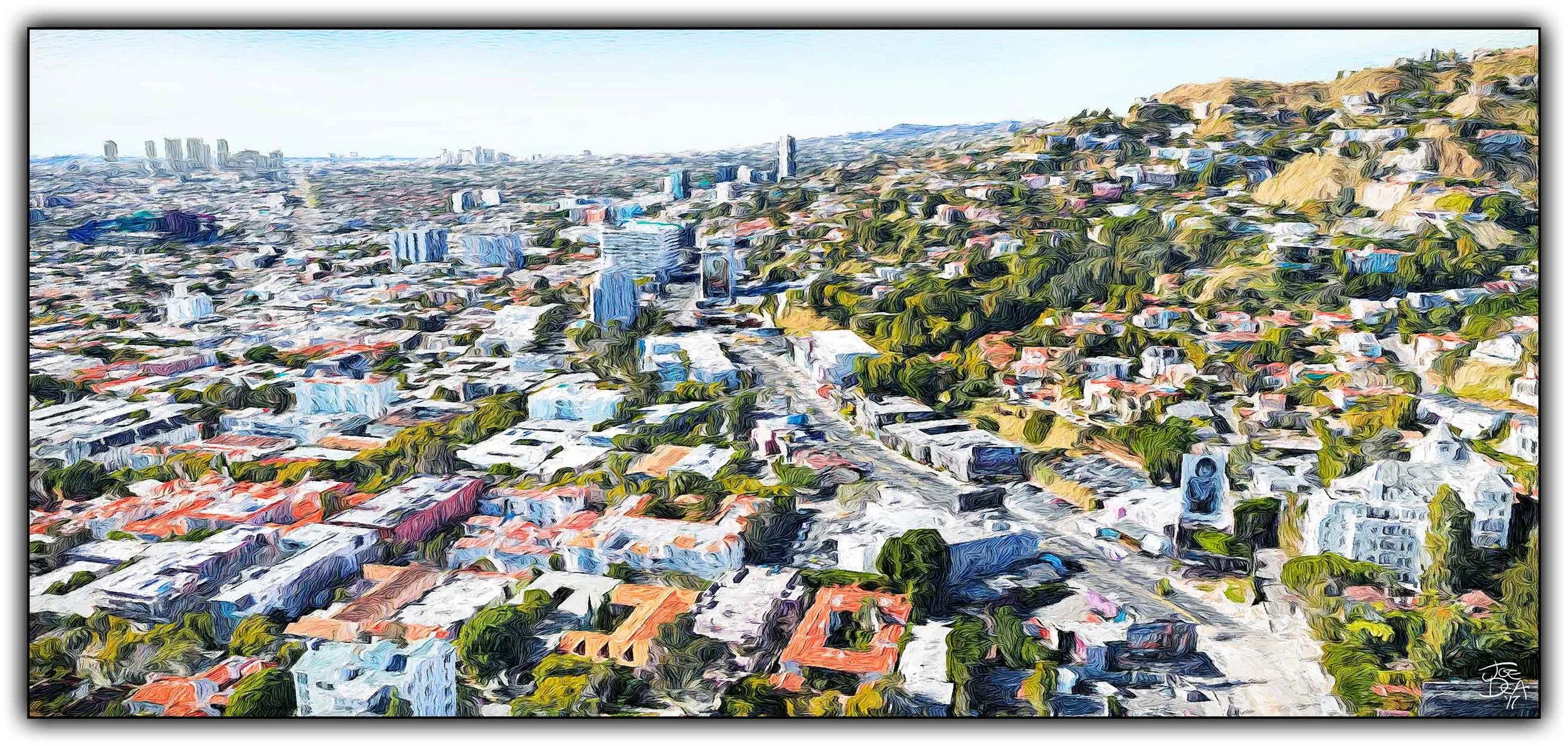 West Hollywood - Sunset Strip - looking west