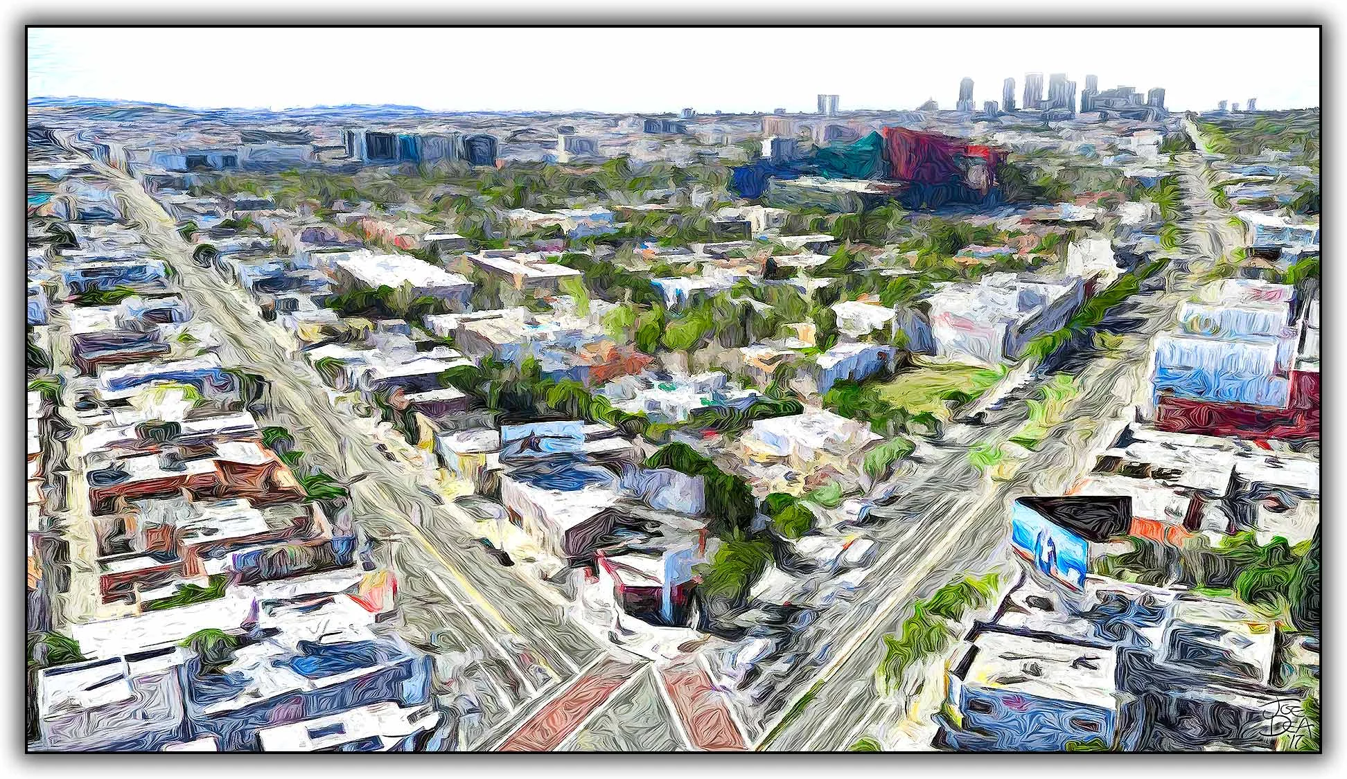West Hollywood - La Cienega & Santa Monica