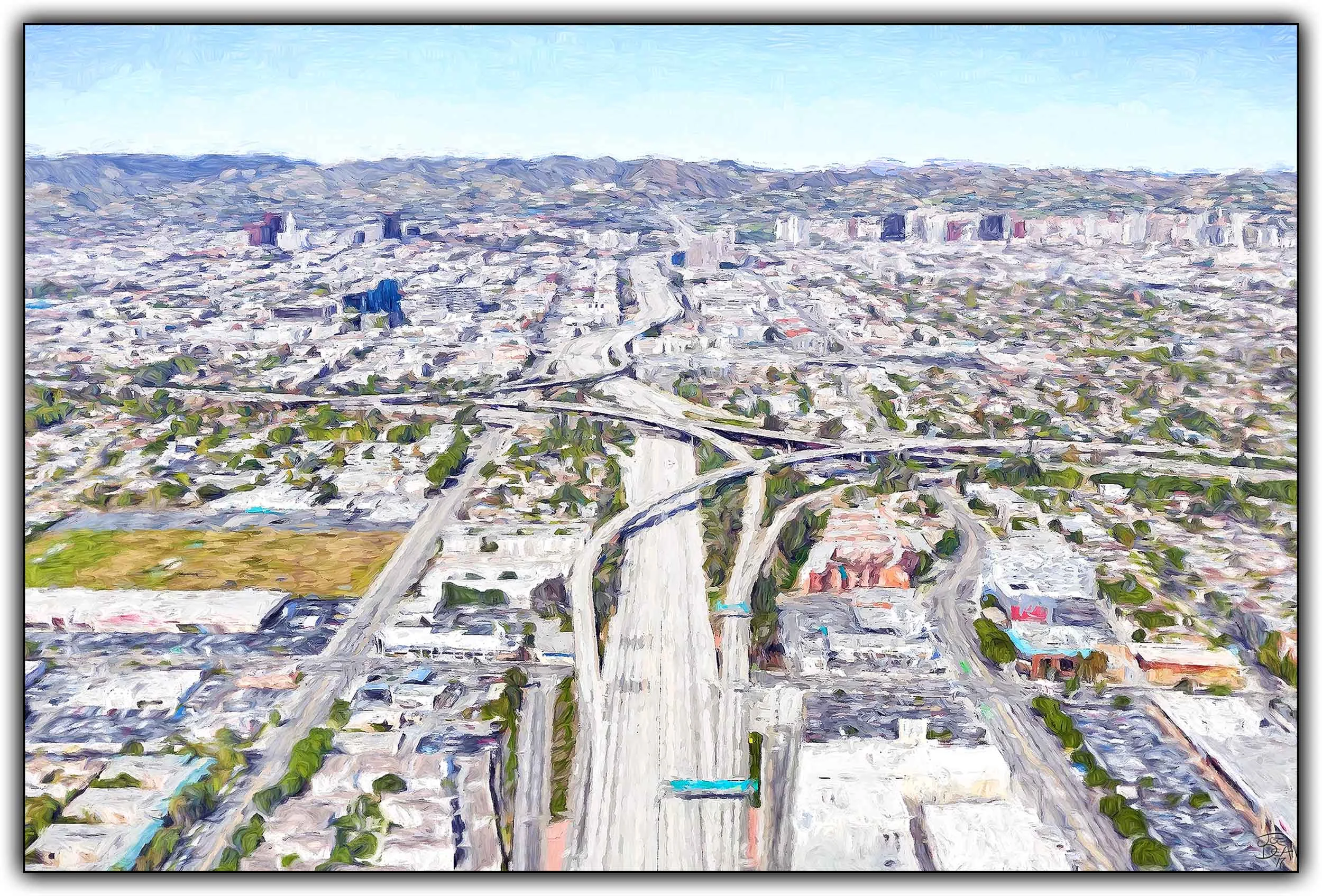 Los Angeles - 405 / 10 Interchange