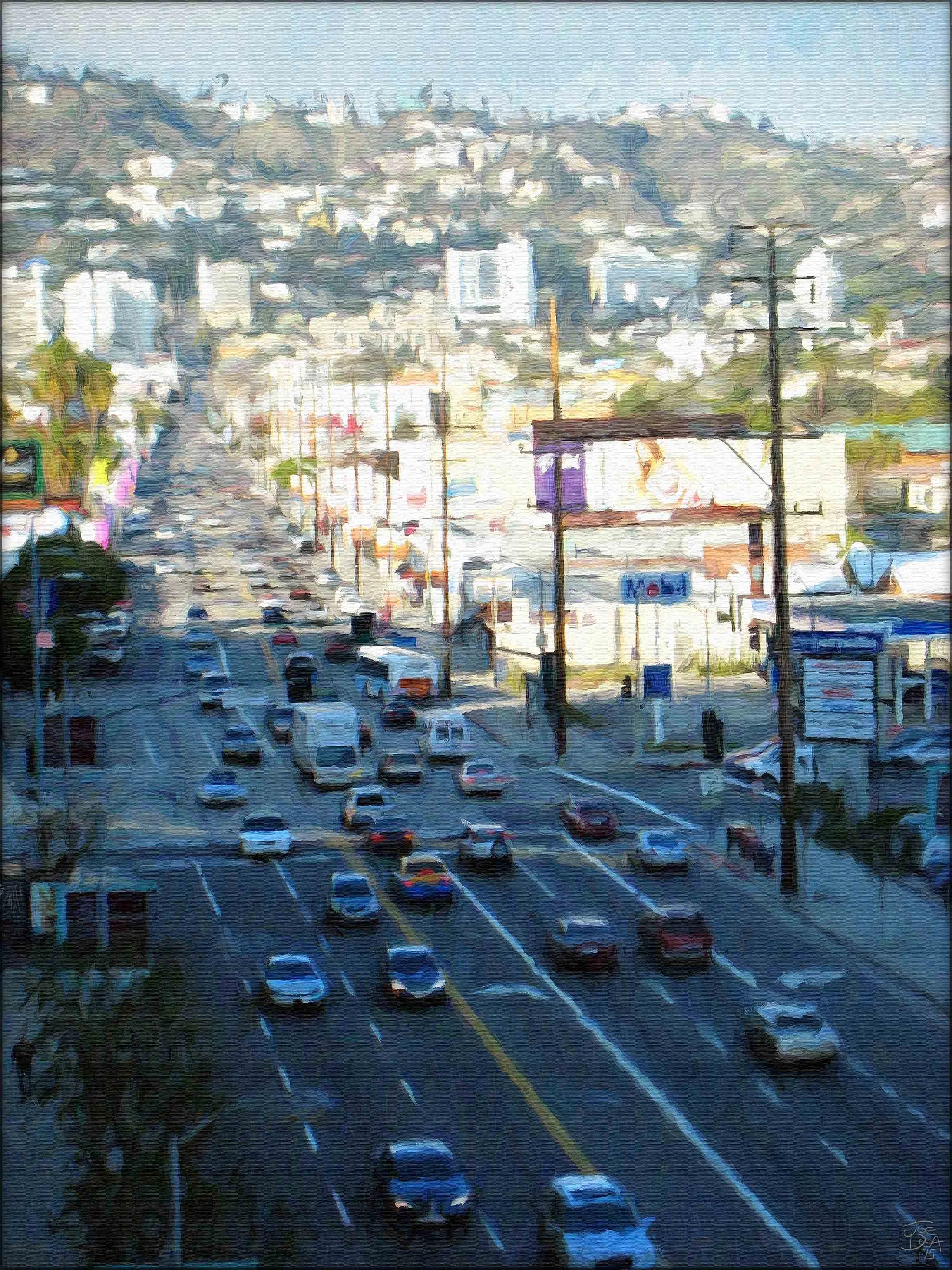 West Hollywood - La Cienega from Beverly Center