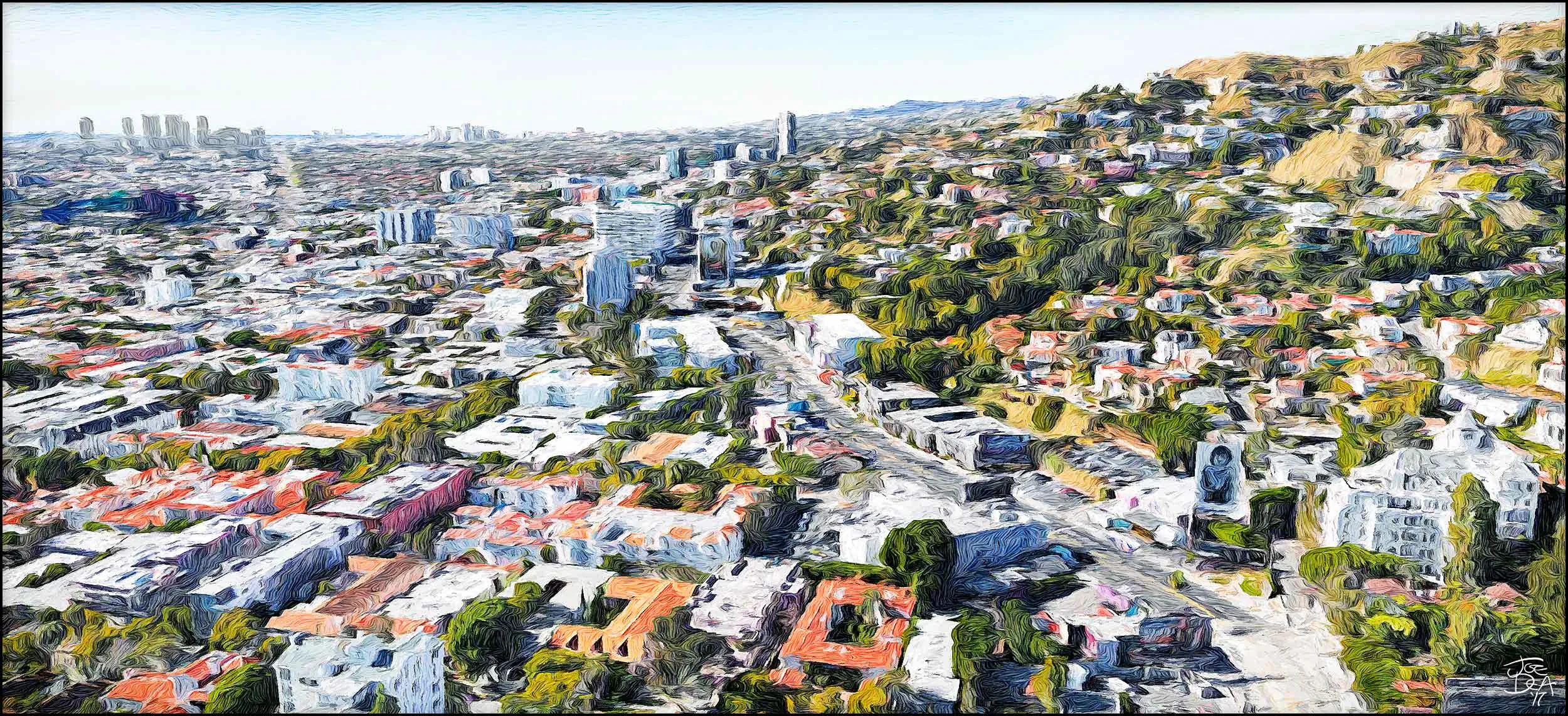 West Hollywood - Sunset Strip - looking west