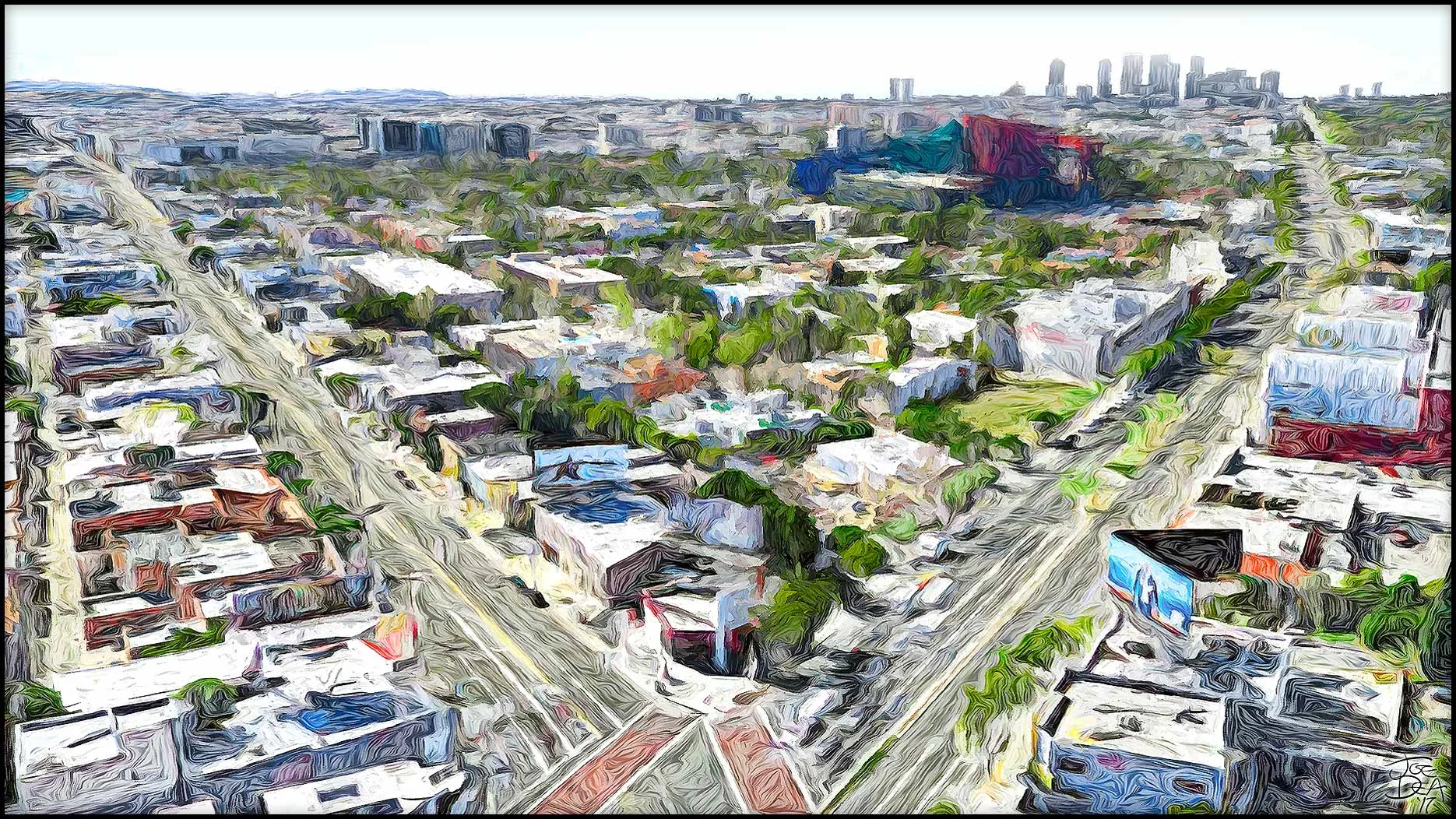 West Hollywood - La Cienega & Santa Monica