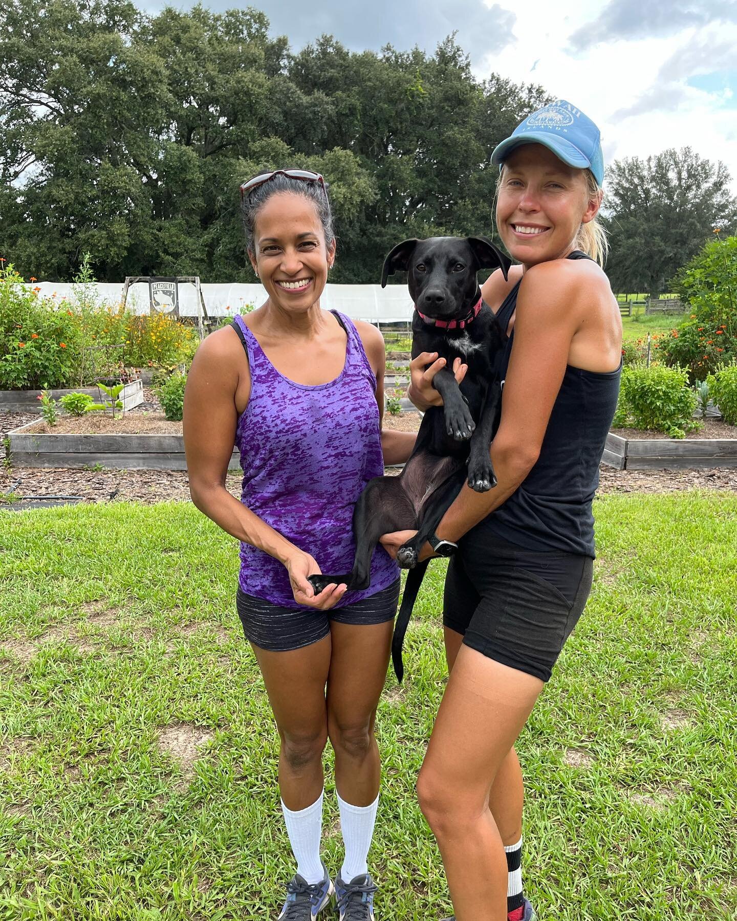 SO grateful for this amazing friend 💞 who will come volunteer when a school bus full of 40 children visit Peacefield for a field trip 🚌 and who offers to help me pull weeds in the garden 🌱 as a way to spend time together and catch up 💞 Sheetal yo