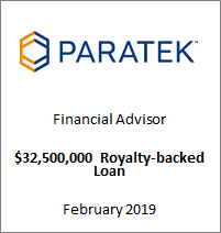 PRTK Royalty-backed Loan 2019.png