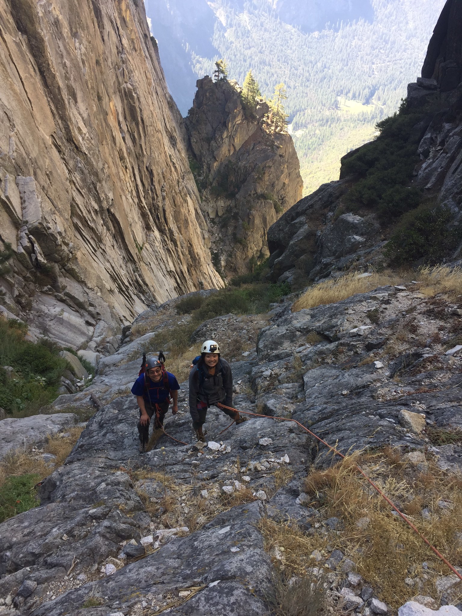 El Capitan, Halfway Up