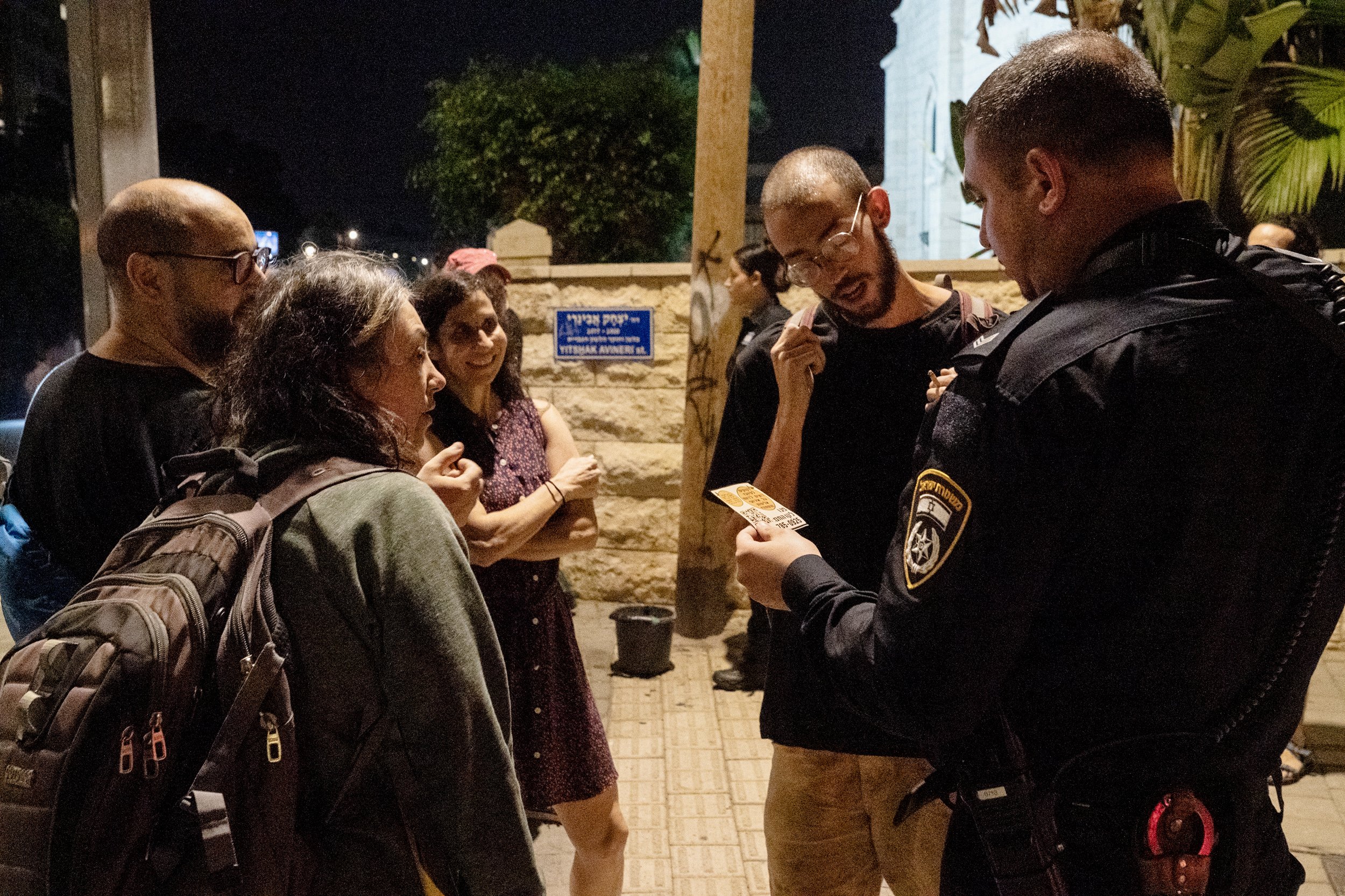 Tel Aviv's Arab-Jewish civil guard