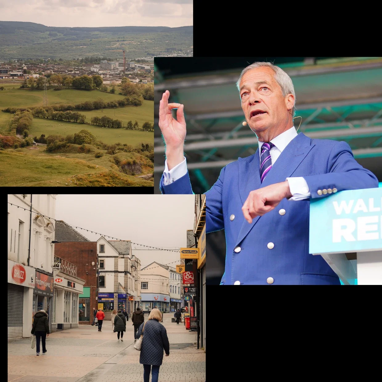 Farage targets Labour's Valleys heartlands