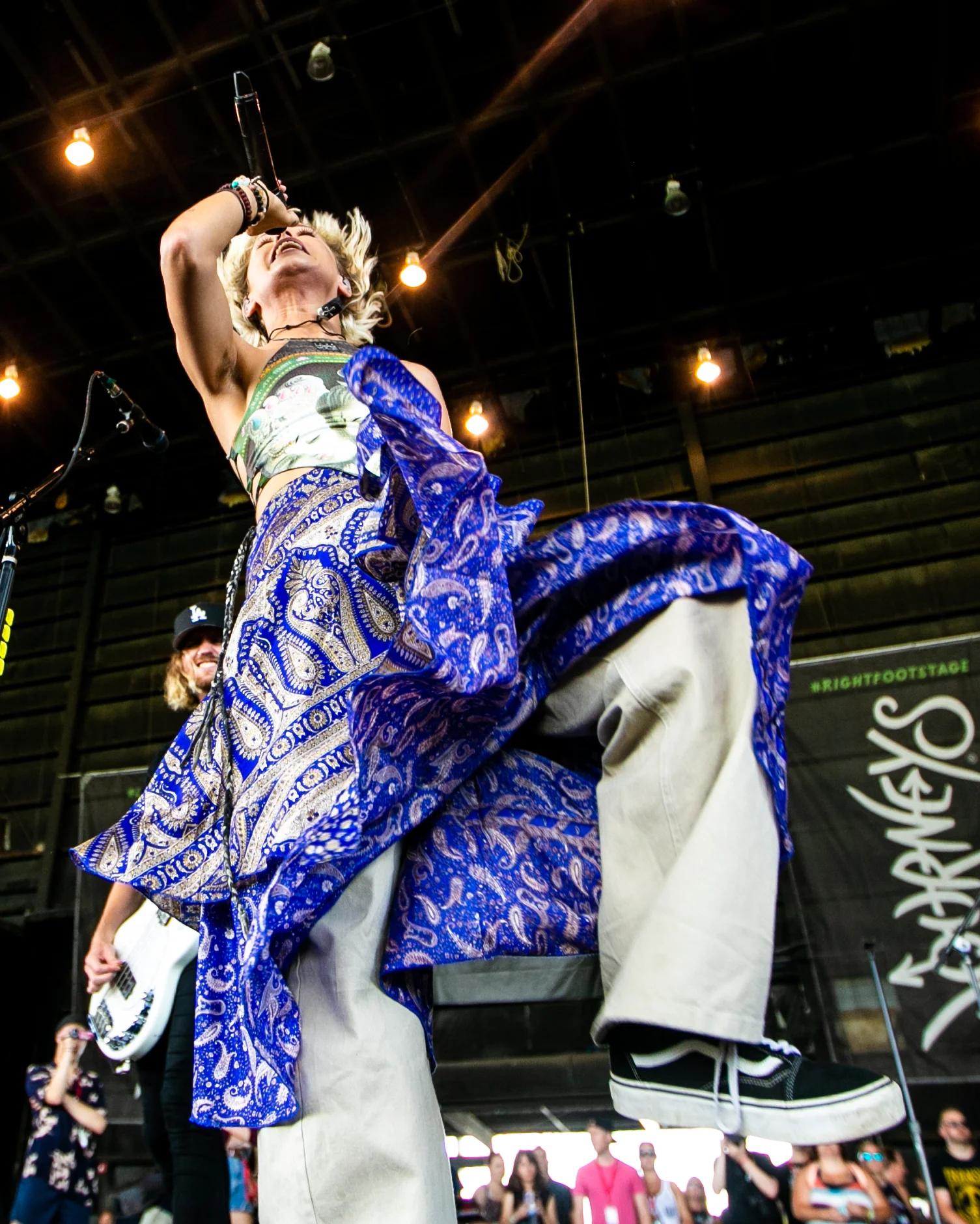 Tonight Alive-- I've been wanting to see these guys since I was 12, so being on tour with them was very cool