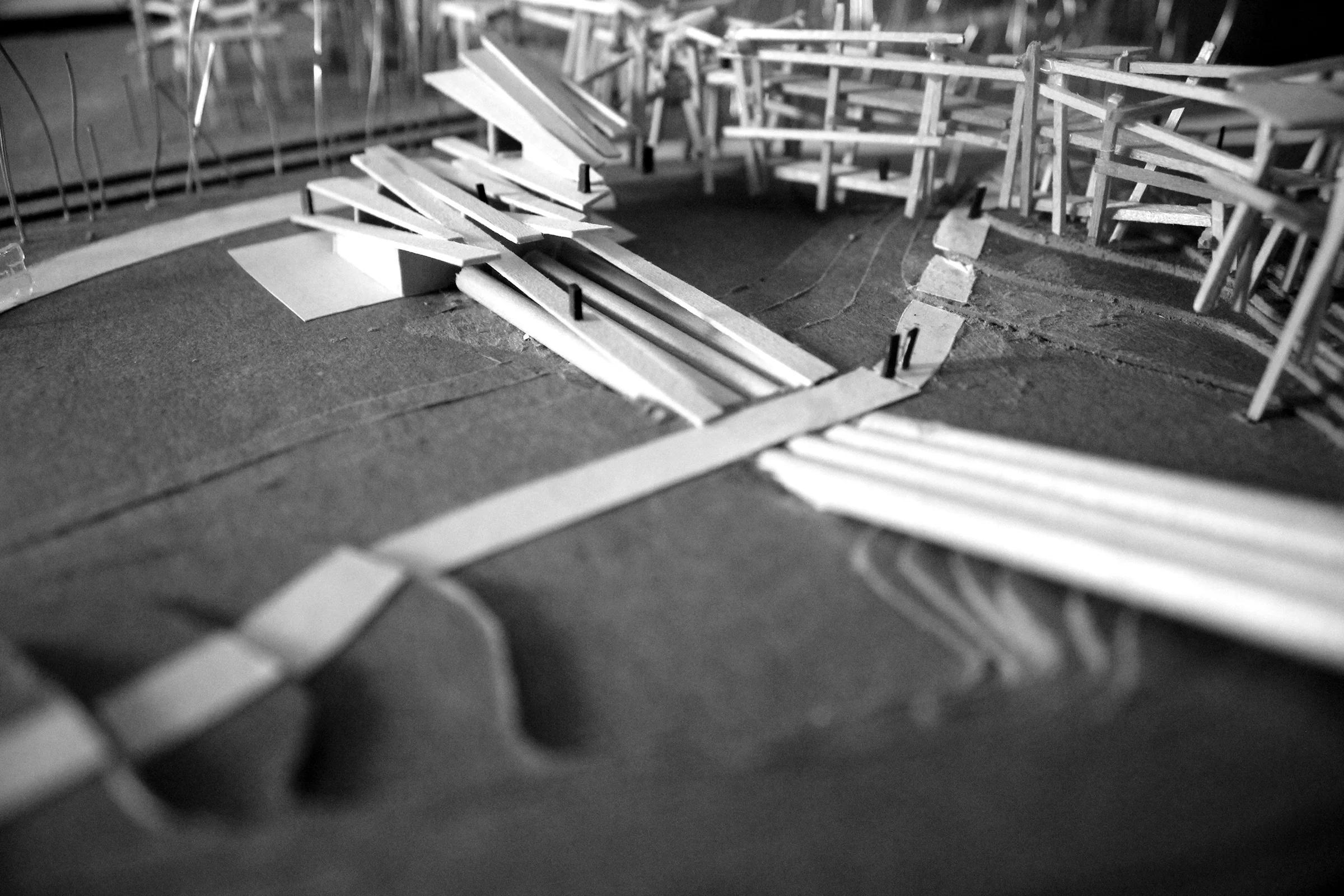 Pump Station and Pedestrian Bridge Model