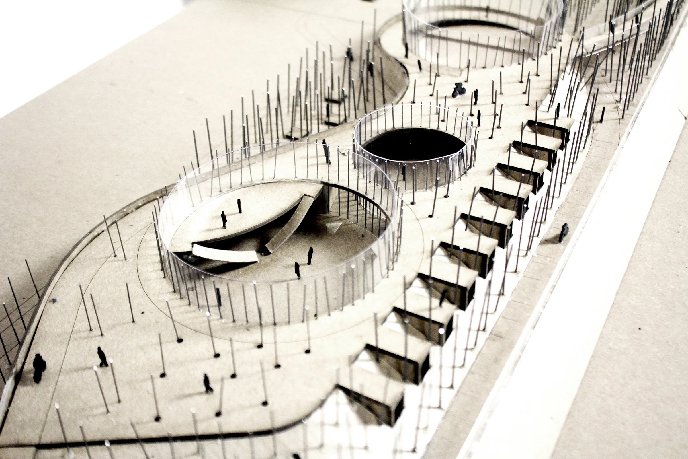 Photography Hub Model with Columns
